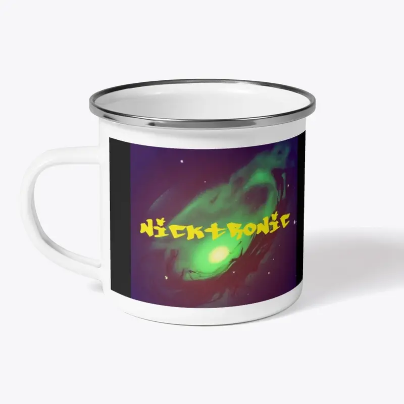 Nicktronic Green Transit Camping Mug