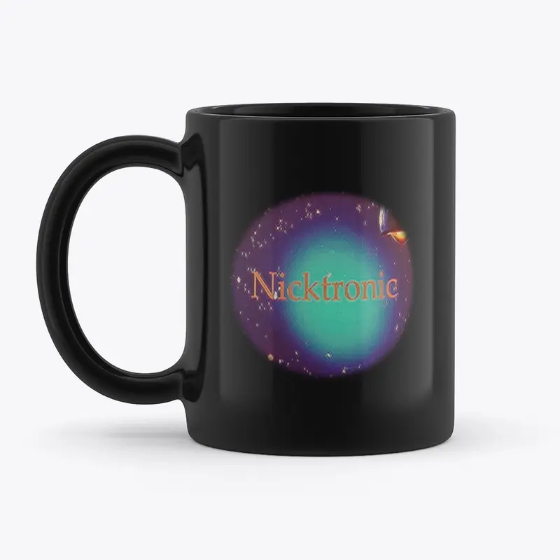 Nicktronic Circle Logo Mug (Black)