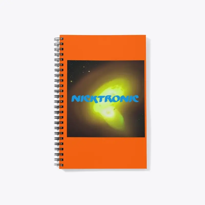 Nicktronic Luminous Yellow Notebook