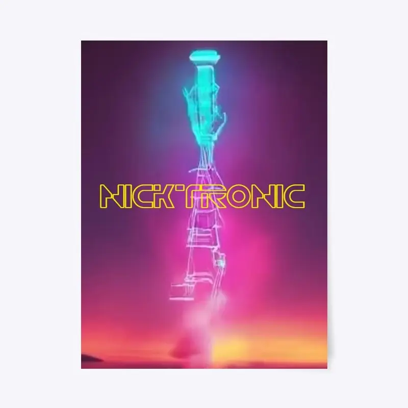 Nicktronic Atmos Terminal 18x24 Poster